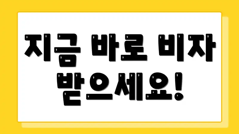 지금 바로 비자 받으세요!